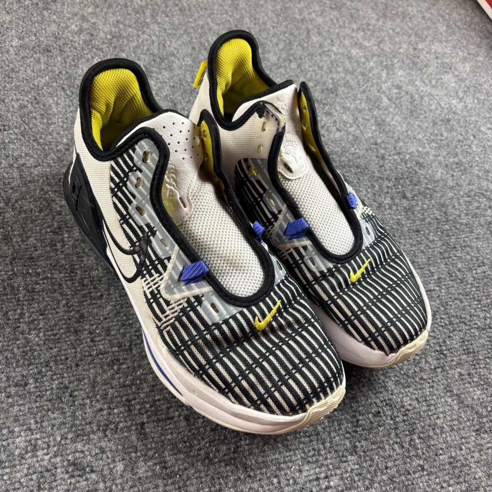 NIKE Men’s LeBron Witness 6 EP White Persian Violet white  Sneakers size: 8.5